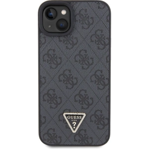 Etui Guess GUHCP15SP4TDSCPK Apple iPhone 15 hardcase Crossbody 4G Metal Logo czarny/black