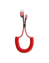 Kup USB-C rugós kábel Baseus Spring 1m 2A (piros) - BSU395RED - {ean13} - Sklep Home Screen