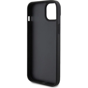 Etui Guess GUHCP15SP4TDSCPK Apple iPhone 15 hardcase Crossbody 4G Metal Logo czarny/black