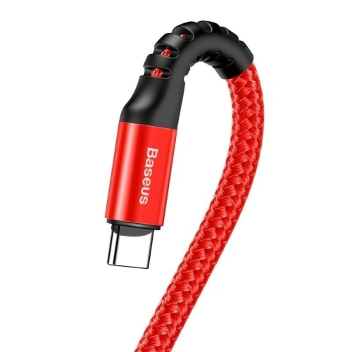 Kup Kabel sprężynowy USB-C Baseus Spring 1m 2A (czerwony) - BSU395RED - {ean13} - Sklep Home Screen