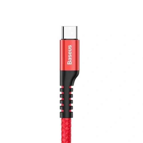 Kup USB-C rugós kábel Baseus Spring 1m 2A (piros) - BSU395RED - {ean13} - Sklep Home Screen