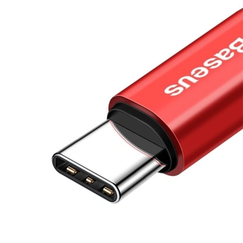 Kup Cablul de primăvară USB-C Baseus Spring 1m 2A (roșu) - BSU395RED - {ean13} - Sklep Home Screen