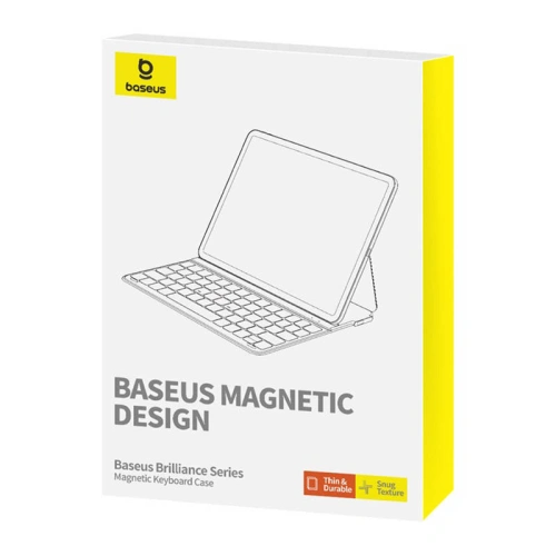 Buy Baseus Brilliance Apple iPad 10.9 2022 (10th gen) magnetic keyboard case (black) - BSU4596 - {ean13} - Home Screen Store Europe