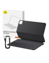 Mágneses tok billentyűzettel Baseus Brilliance Apple iPad Air 10.9 2020/2022 (4. és 5. generáció) / iPad Air 11 2024 (6. generáció) (fekete)