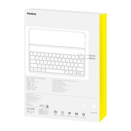 Kup Magnetikus tok billentyűzettel Baseus Brilliance Apple iPad Pro 12.9 2020/2021/2022 (4., 5. és 6. generáció) (fekete) - BSU4598 - {ean13} - Sklep Home Screen