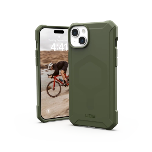 Kup Etui UAG Urban Armor Gear Essential Armor MagSafe Apple iPhone 15 Plus / 14 Plus (olive) - UAG1255 - {ean13} - Sklep Home Screen