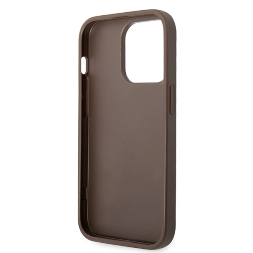 Buy Guess GUHCP15X4GMGBR Apple iPhone 15 Pro Max hardcase 4G Big Metal Logo brown - GUE2925 - {ean13} - Home Screen Store Europe