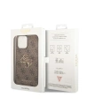 Buy Guess GUHCP15X4GMGBR Apple iPhone 15 Pro Max hardcase 4G Big Metal Logo brown - GUE2925 - {ean13} - Home Screen Store Europe