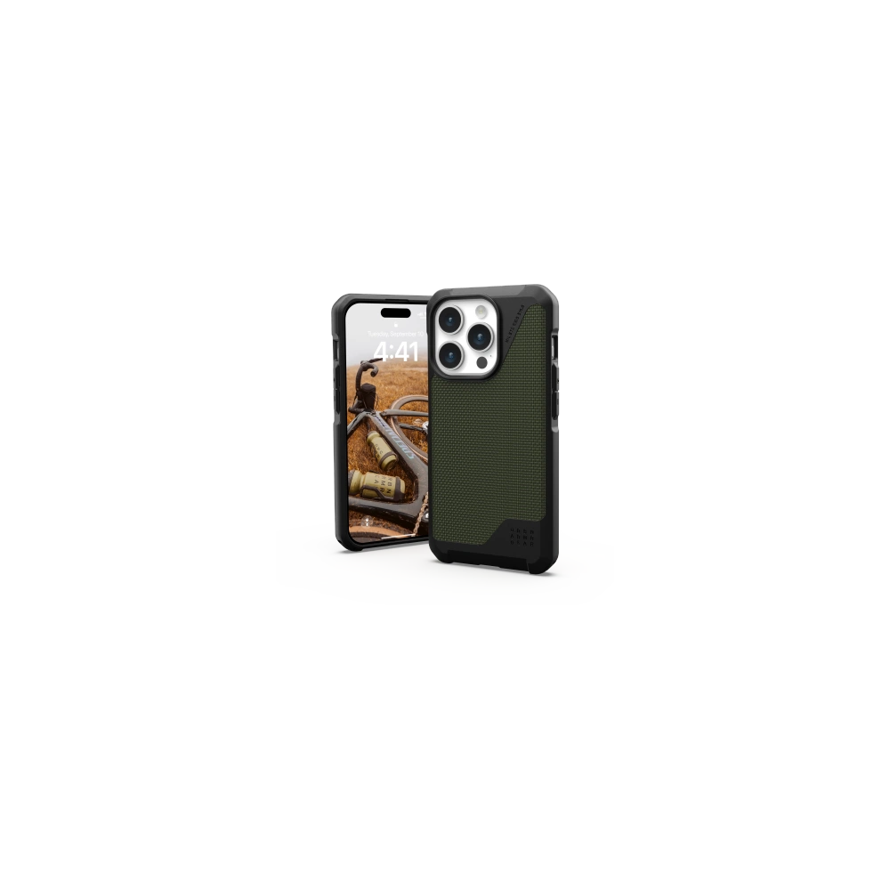 Etui UAG Urban Armor Gear Metropolis LT MagSafe Apple iPhone 15 Pro (kevlar olive)