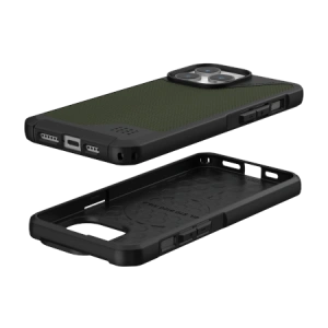 Kup Etui UAG Urban Armor Gear Metropolis LT MagSafe Apple iPhone 15 Pro Max (kevlar olive) - UAG1265 - {ean13} - Sklep Home Screen