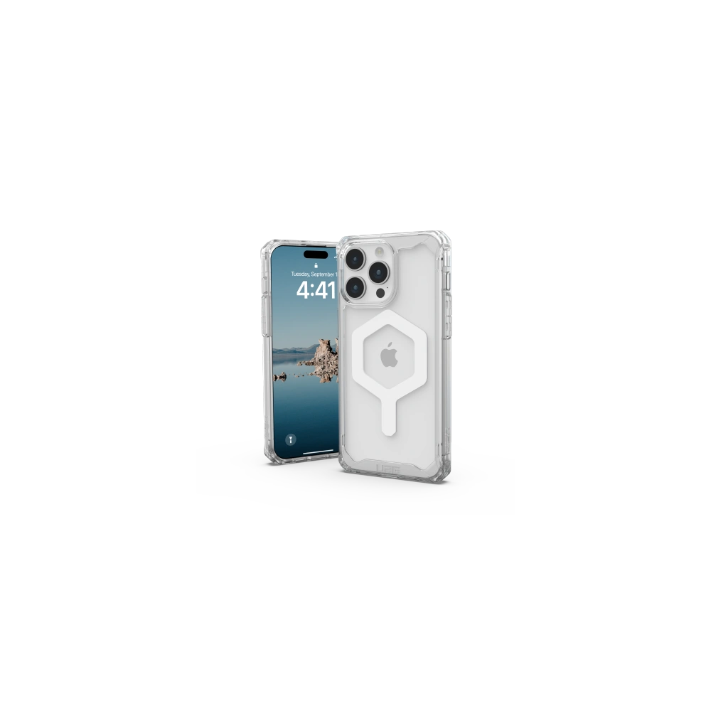 Etui UAG Urban Armor Gear Plyo Apple iPhone 15 Pro Max MagSafe (ice-white)