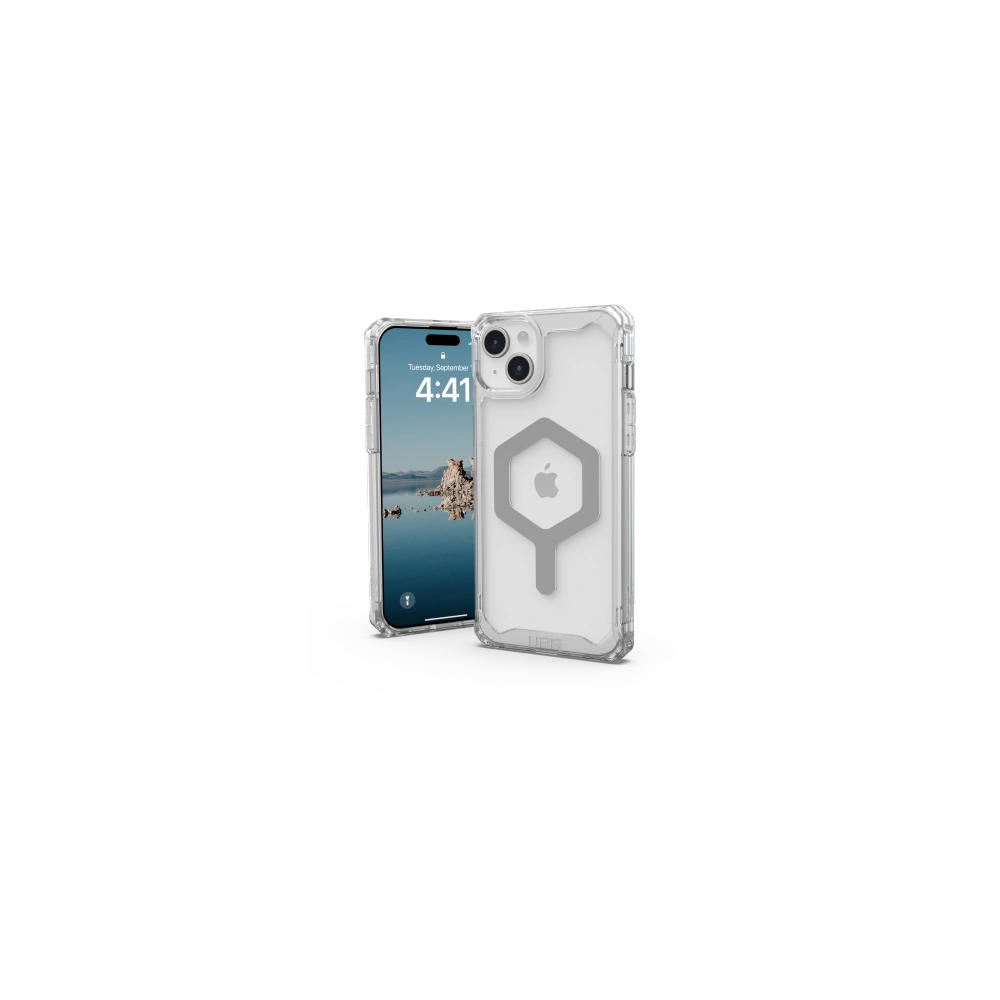 Etui UAG Urban Armor Gear Plyo Apple iPhone 15 Plus / 14 Plus MagSafe (ice-silver)