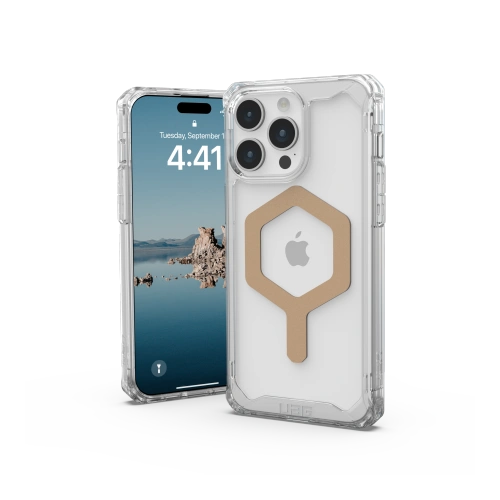Kup Urban Armor Gear Apple Carcasă UAG Plyo MagSafe iPhone 15 Pro Max MagSafe (ice-gold) - UAG1273 - {ean13} - Sklep Home Screen