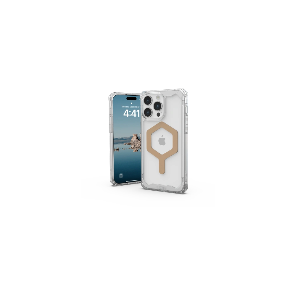 Etui UAG Urban Armor Gear Plyo Apple iPhone 15 Pro Max MagSafe (ice-gold)