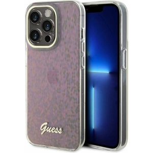 Kup Etui Guess GUHCP15XHDECMP Apple iPhone 15 Pro Max hardcase IML Faceted Mirror Disco Iridescent růžový/pink - GUE2926 - {ean13} - Sklep Home Screen