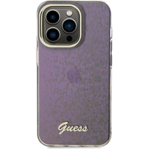 Kup Etui Guess GUHCP15XHDECMP Apple iPhone 15 Pro Max hardcase IML Faceted Mirror Disco Iridescent różowy/pink - GUE2926 - {ean13} - Sklep Home Screen