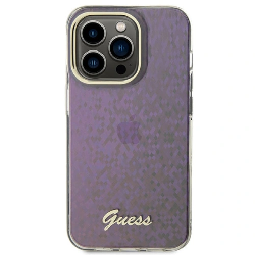 Kup Etui Guess GUHCP15XHDECMP Apple iPhone 15 Pro Max hardcase IML Faceted Mirror Disco Iridescent růžový/pink - GUE2926 - {ean13} - Sklep Home Screen