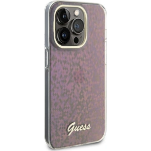 Kup Etui Guess GUHCP15XHDECMP Apple iPhone 15 Pro Max hardcase IML Faceted Mirror Disco Iridescent różowy/pink - GUE2926 - {ean13} - Sklep Home Screen
