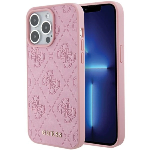 Kup Guess Apple Husă GUHCP15XP4EPMP iPhone 15 Pro Max hardcase piele 4G ștampilată roz/roz - GUE2927 - {ean13} - Sklep Home Screen