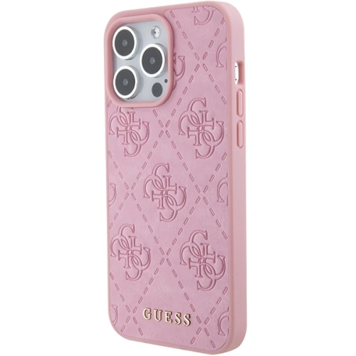 Kup Guess Apple Husă GUHCP15XP4EPMP iPhone 15 Pro Max hardcase piele 4G ștampilată roz/roz - GUE2927 - {ean13} - Sklep Home Screen