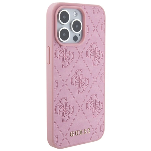 Kup Guess Apple Husă GUHCP15XP4EPMP iPhone 15 Pro Max hardcase piele 4G ștampilată roz/roz - GUE2927 - {ean13} - Sklep Home Screen