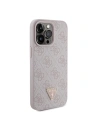 Kup Etui Guess GUHCP15XP4TDPP Apple iPhone 15 Pro Max hardcase Leather 4G Diamond Triangle różowy/pink - GUE2929 - {ean13} - Sklep Home Screen