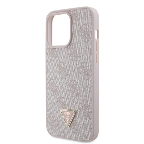 Kup Etui Guess GUHCP15XP4TDPP Apple iPhone 15 Pro Max hardcase Leather 4G Diamond Triangle różowy/pink - GUE2929 - {ean13} - Sklep Home Screen