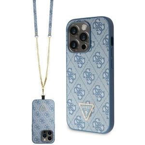 Kup Guess Apple Carcasă GUHCP15XP4TDSCPB iPhone 15 Pro Max hardcase Crossbody 4G Metal Logo albastru/albastru - GUE2930 - {ean13} - Sklep Home Screen