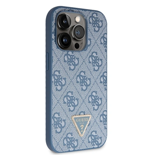 Kup Etui Guess GUHCP15XP4TDSCPB Apple iPhone 15 Pro Max hardcase Crossbody 4G Metal Logo niebieski/blue - GUE2930 - {ean13} - Sklep Home Screen