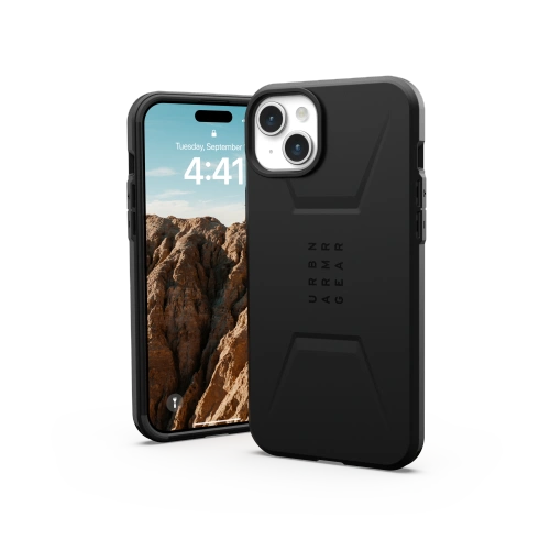 Kup Etui UAG Urban Armor Gear Civilian MagSafe Apple iPhone 15 Plus / 14 Plus (fekete) - UAG1277 - {ean13} - Sklep Home Screen
