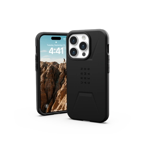 Kup Etui UAG Urban Armor Gear Civilian MagSafe Apple iPhone 15 Pro (fekete) - UAG1278 - {ean13} - Sklep Home Screen