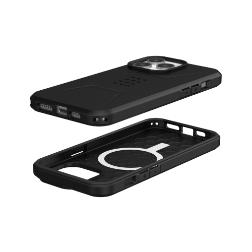 Kup Urban Armor Gear Apple Geantă UAG Civilian MagSafe iPhone 15 Pro Max (negru) - UAG1279 - {ean13} - Sklep Home Screen