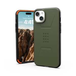Kup Urban Armor Gear Apple Geantă UAG Civilian MagSafe iPhone 15 Plus / 14 Plus (măsline) - UAG1281 - {ean13} - Sklep Home Screen