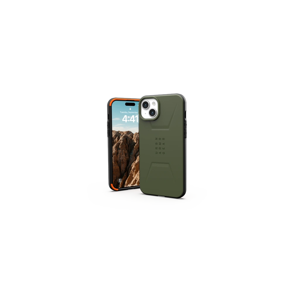 Etui UAG Urban Armor Gear Civilian MagSafe Apple iPhone 15 Plus / 14 Plus (olive)
