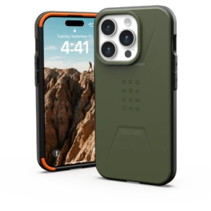 Case UAG Urban Armor Gear Civilian MagSafe Apple iPhone 15 Pro (oliv)