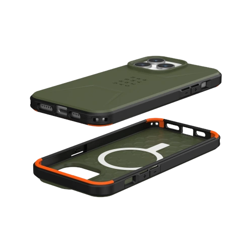 Kup Urban Armor Gear Apple Geantă UAG Civilian MagSafe iPhone 15 Pro Max (măsline) - UAG1283 - {ean13} - Sklep Home Screen