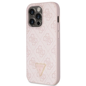 Buy Guess GUHCP15XP4TDSCPP Apple iPhone 15 Pro Max hardcase Crossbody 4G Metal Logo pink - GUE2932 - {ean13} - Home Screen Store Europe