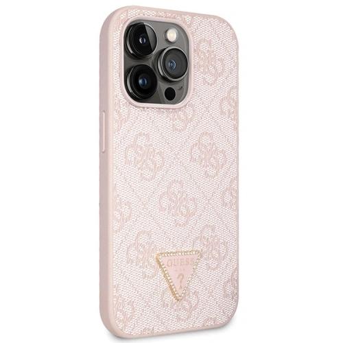 Kup Etui Guess GUHCP15XP4TDSCPP Apple iPhone 15 Pro Max hardcase Crossbody 4G Metal Logo różowy/pink - GUE2932 - {ean13} - Sklep Home Screen