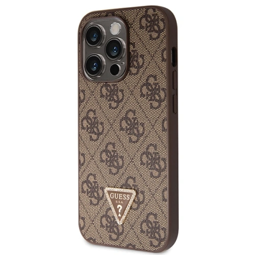 Kup Etui Guess GUHCP15XP4TDSCPW Apple iPhone 15 Pro Max hardcase Crossbody 4G Metal Logo hnědý/brown - GUE2933 - {ean13} - Sklep Home Screen