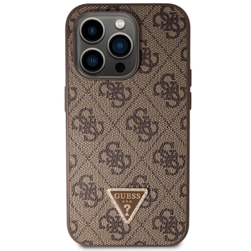 Kup Etui Guess GUHCP15XP4TDSCPW Apple iPhone 15 Pro Max hardcase Crossbody 4G Metal Logo hnědý/brown - GUE2933 - {ean13} - Sklep Home Screen
