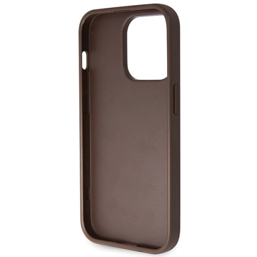 Kup Case Guess GUHCP15XP4TDSCPW Apple iPhone 15 Pro Max Hardcase Crossbody 4G Metal Logo braun/brown - GUE2933 - {ean13} - Sklep Home Screen