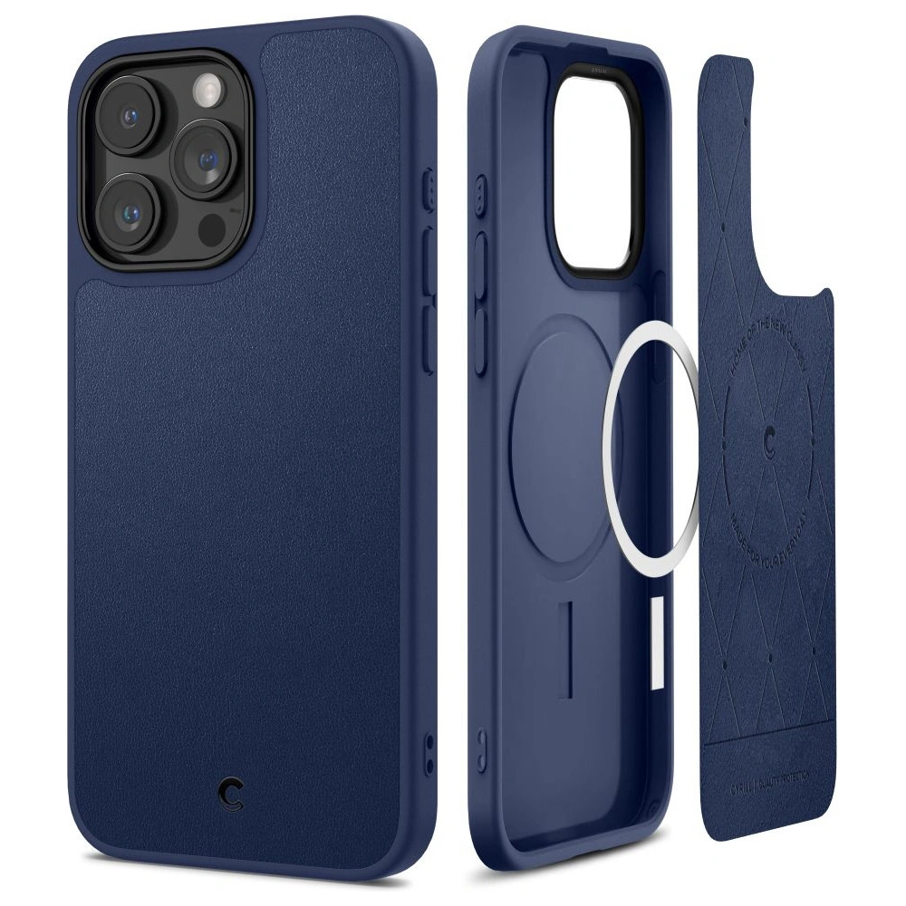 Etui Spigen Cyrill Kajuk Mag MagSafe Apple iPhone 15 Pro Navy