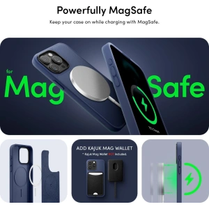 Etui Spigen Cyrill Kajuk Mag MagSafe Apple iPhone 15 Pro Navy