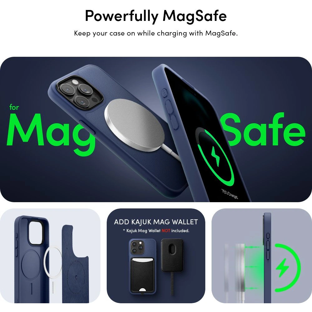 Etui Spigen Cyrill Kajuk Mag MagSafe Apple iPhone 15 Pro Navy