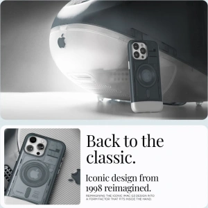 Etui Spigen Classic C1 Mag MagSafe Apple iPhone 15 Pro Graphite