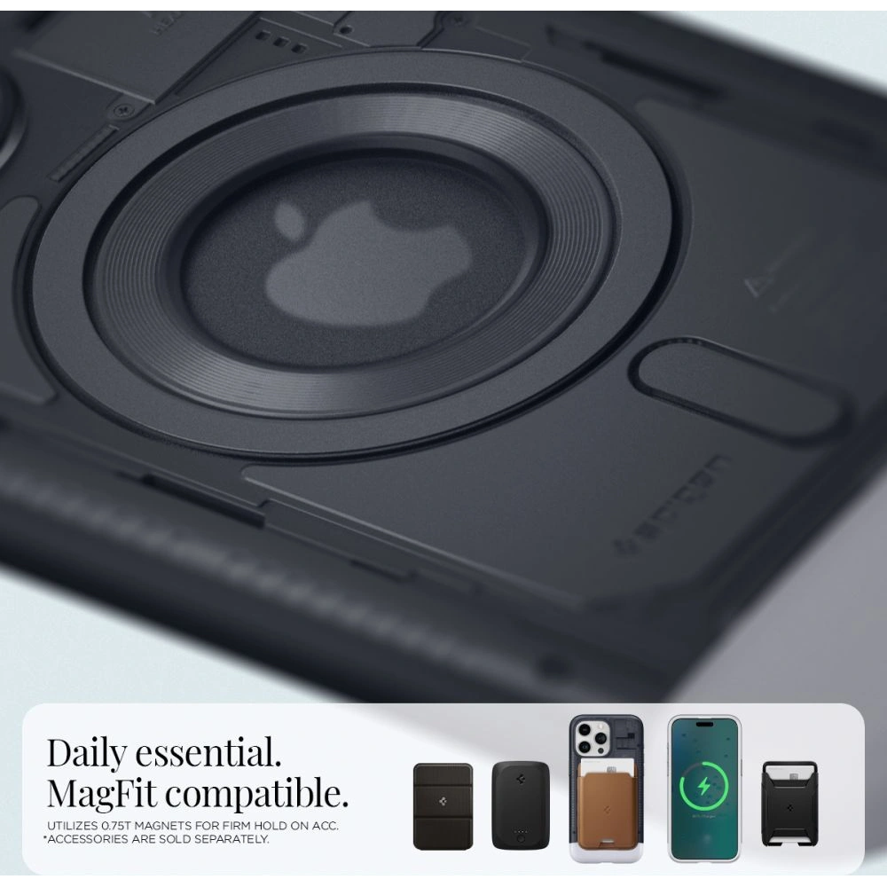 Etui Spigen Classic C1 Mag MagSafe Apple iPhone 15 Pro Graphite