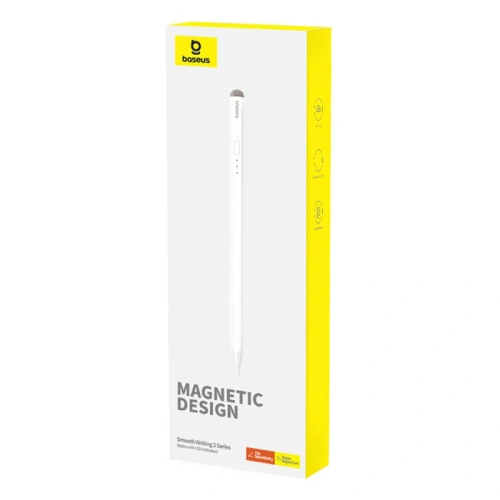 Buy Baseus Smooth Writing Series stylus active/passive version (White) - BSU4599 - {ean13} - Home Screen Store Europe