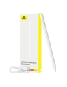 Baseus Smooth Writing Series stylus with wireless and wired charging (White)