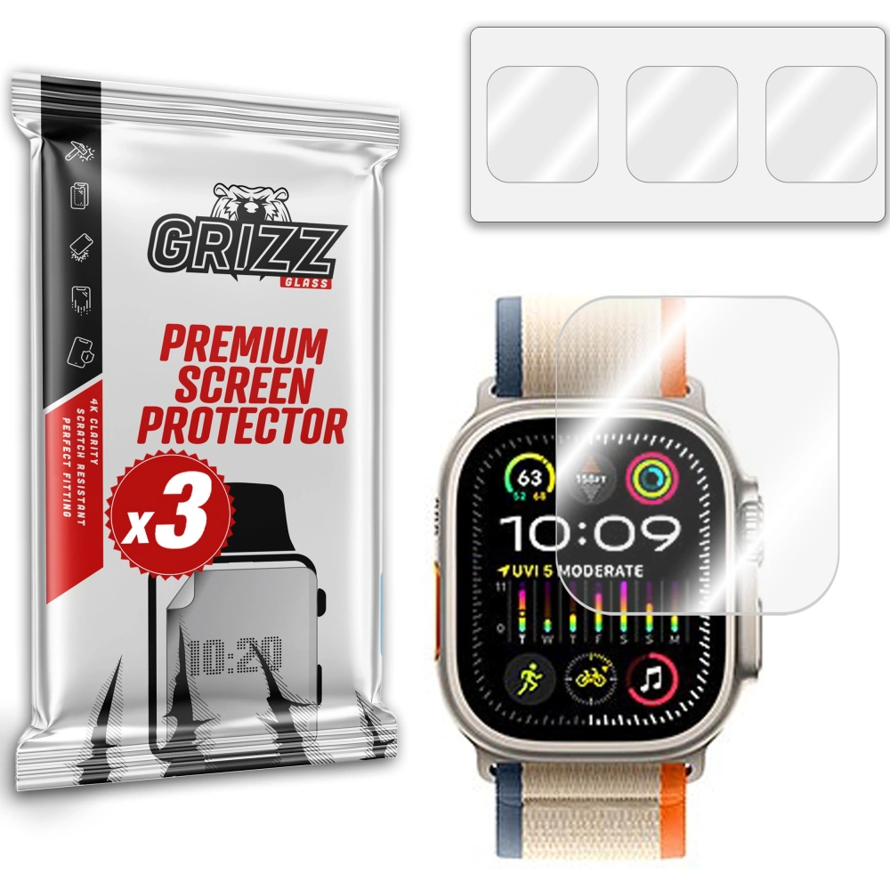 Folia hydrożelowa GrizzGlass Hydrofilm do Apple Watch Ultra 2