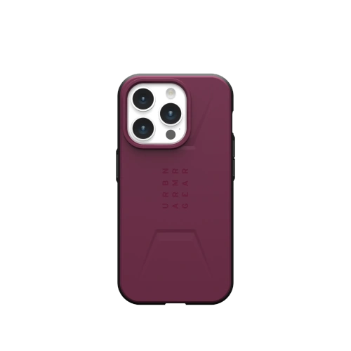Kup Etui UAG Civilian MagSafe iPhone 15 Pro (bordeaux) - UAG1286 - {ean13} - Sklep Home Screen